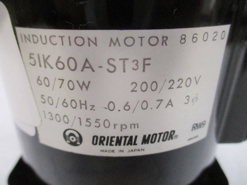 ORIENTAL 5IK60A-ST3F 200/220V NSNP