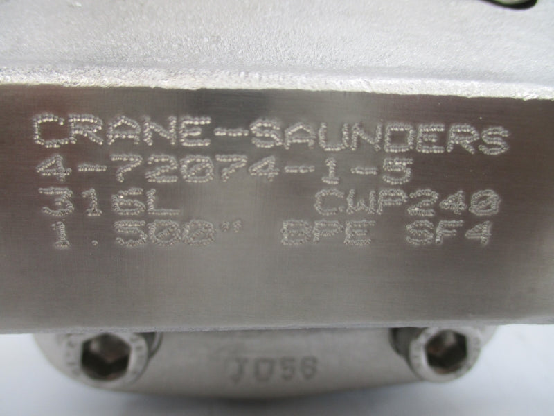 CRANE-SAUNDERS 4-72074-1 1.500" NSNP