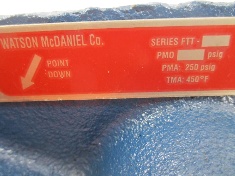 WATSON MCDANIEL FTT 250PSI UNMP