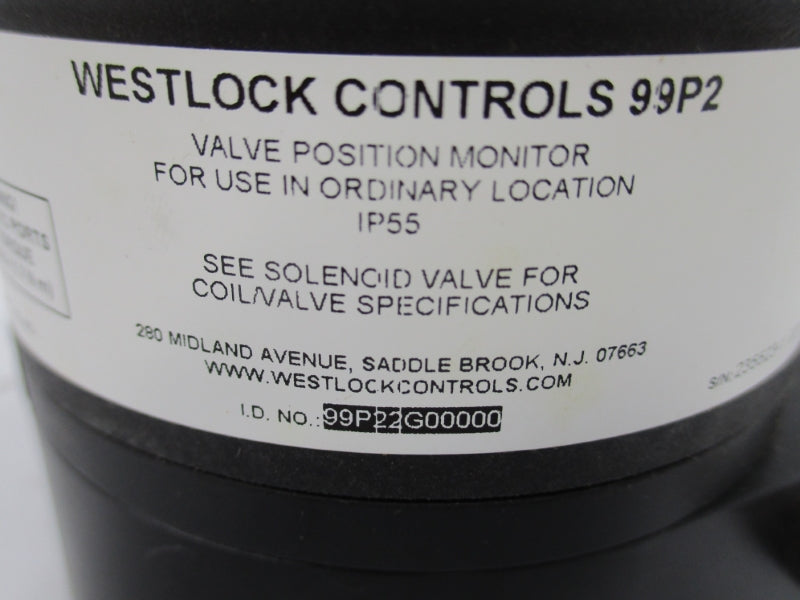 WESTLOCK CONTROLS 99P22G00000 NSMP