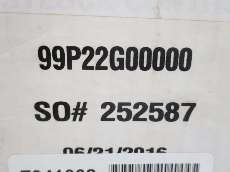 WESTLOCK CONTROLS 99P22G00000 NSMP