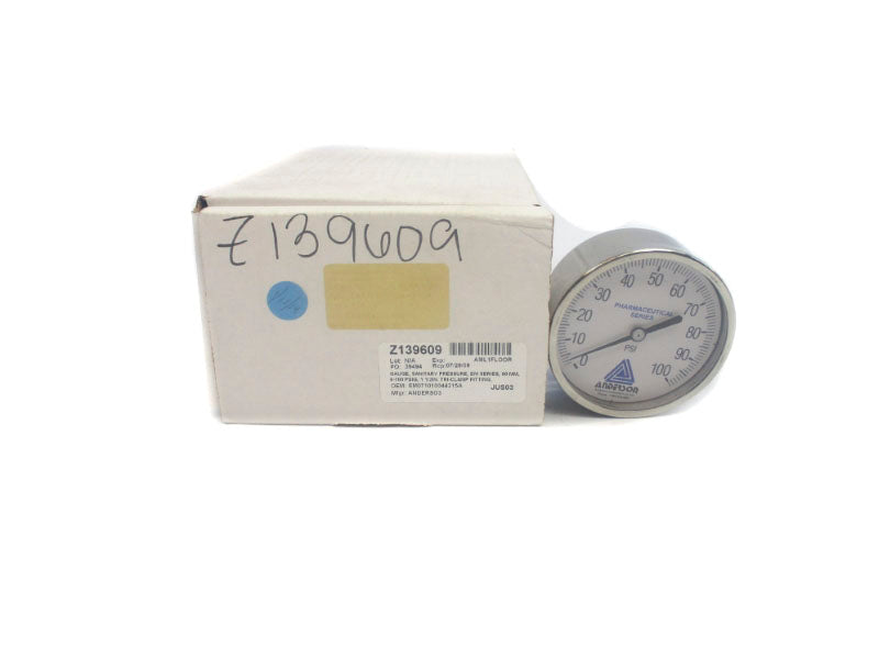 ANDERSON EM071010044215A 0-100PSI 1 1/2" NSMP