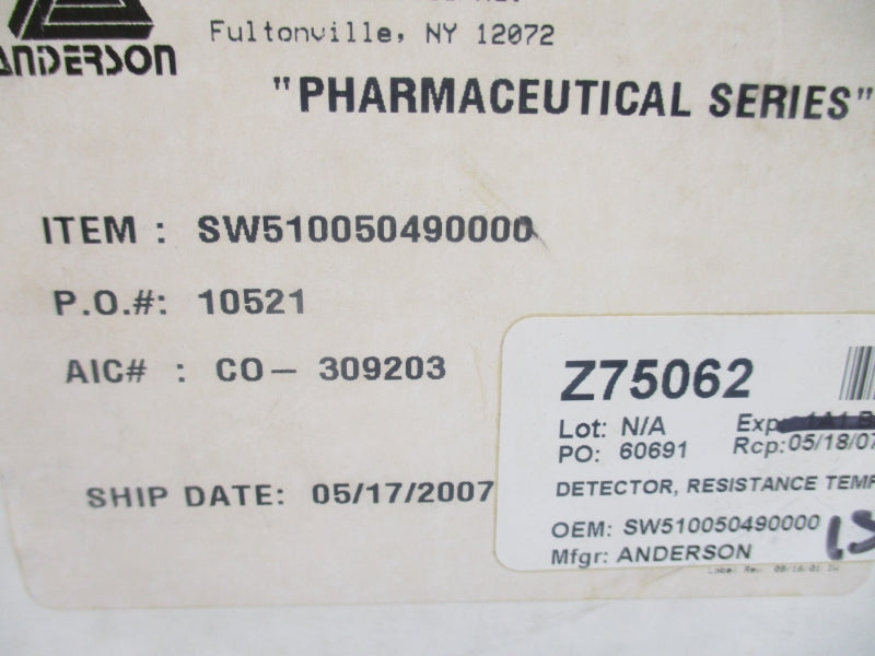 ANDERSON SW510050490000 NSMP