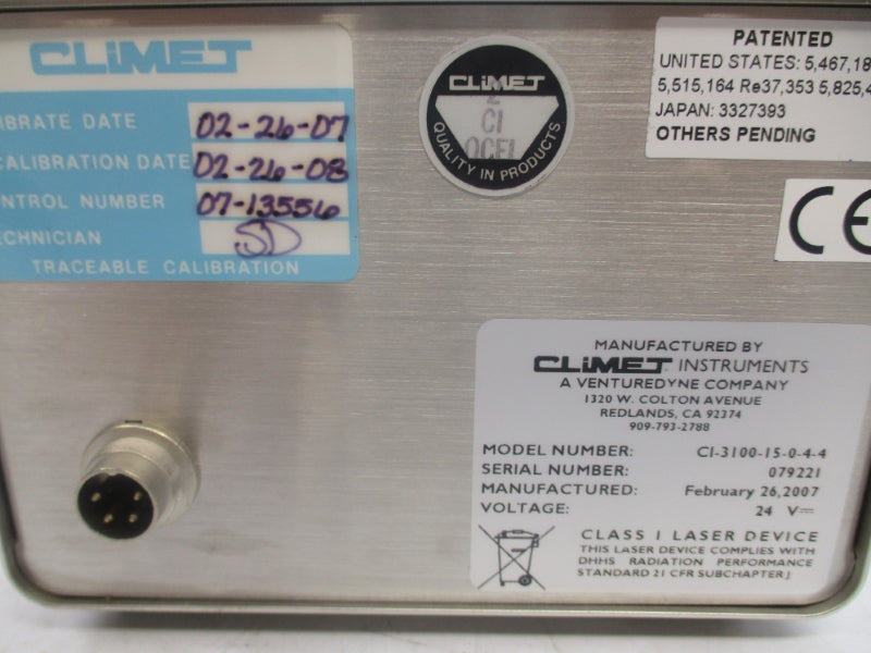 CLIMET CI-3100-15-0-4-4 24V UNMP