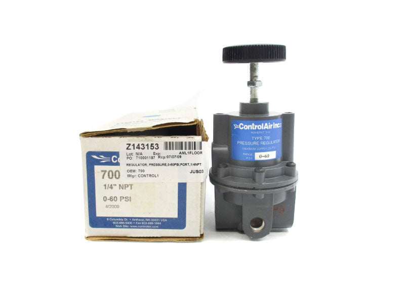 CONTROL AIR 700 0-60PSI, 1/4" NSMP