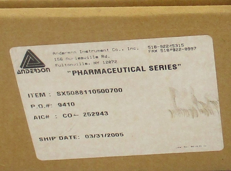 ANDERSON SX5088110500700 12-40VDC (AS PICTURED) NSMP