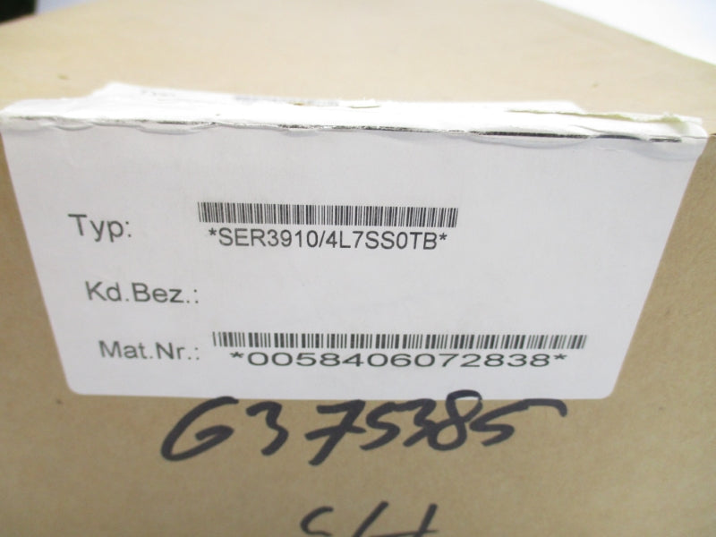 BERGER LAHR SER3910/4L7SS0TB 480VAC NSMP