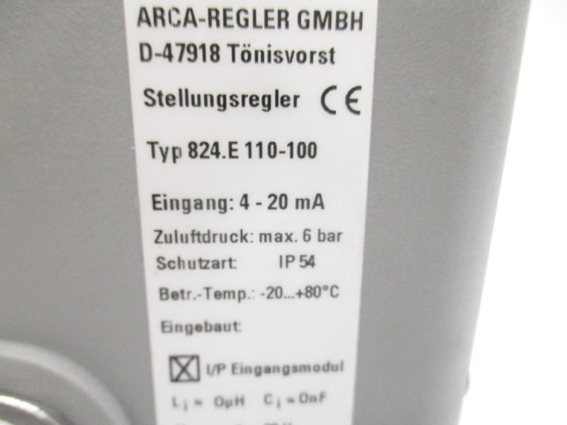 ARCA-REGLER 824.E110-100 0-86PSI NSNP