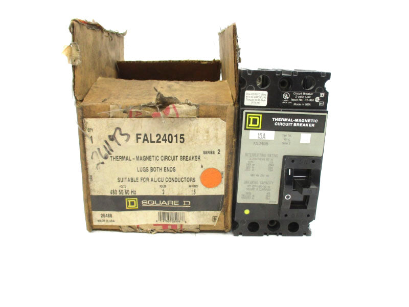 SQUARE D FAL24015 SER. 2 480VAC 15A (GREY) NSMP