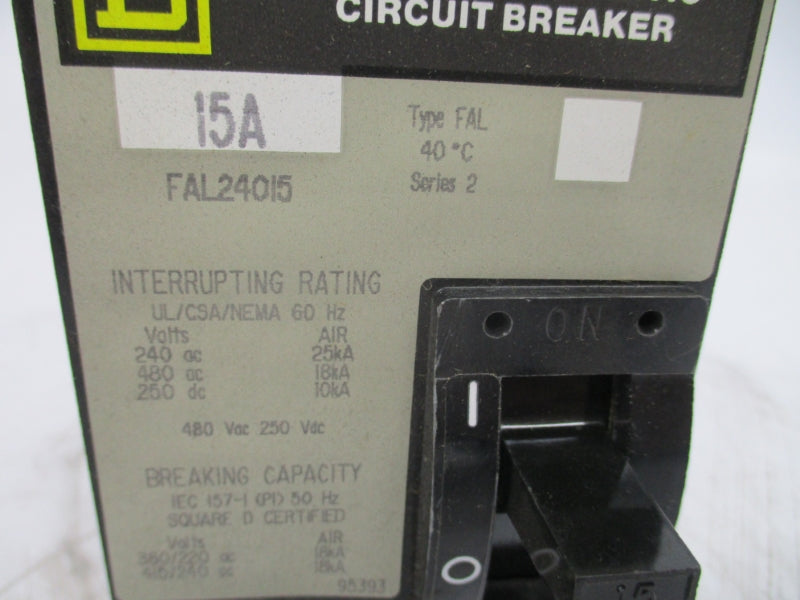 SQUARE D FAL24015 SER. 2 480VAC 15A (GREY) NSMP