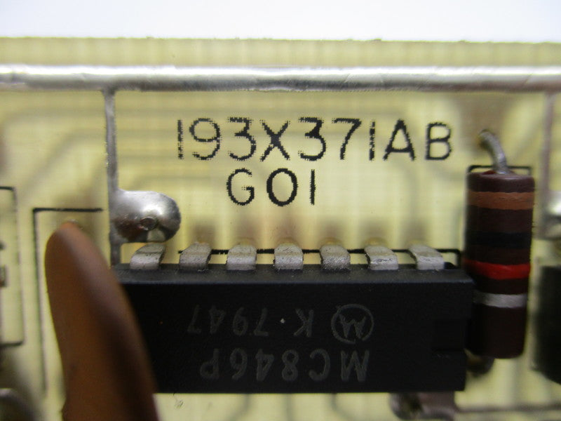 GENERAL ELECTRIC 193X371AB G01 UNMP