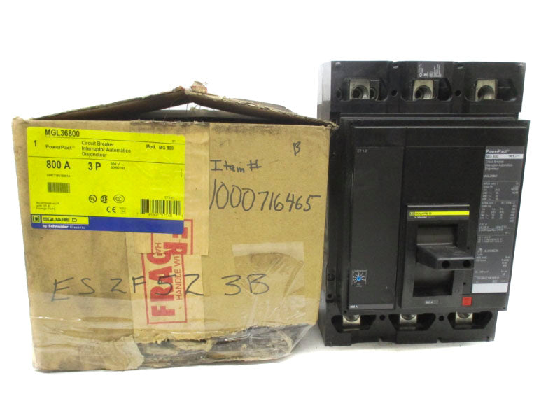 SQUARE D MGL36800 SER. 1 600V 800A NSMP