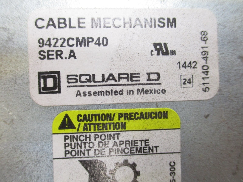 SQUARE D 9422CMP40 SER. A NSMP