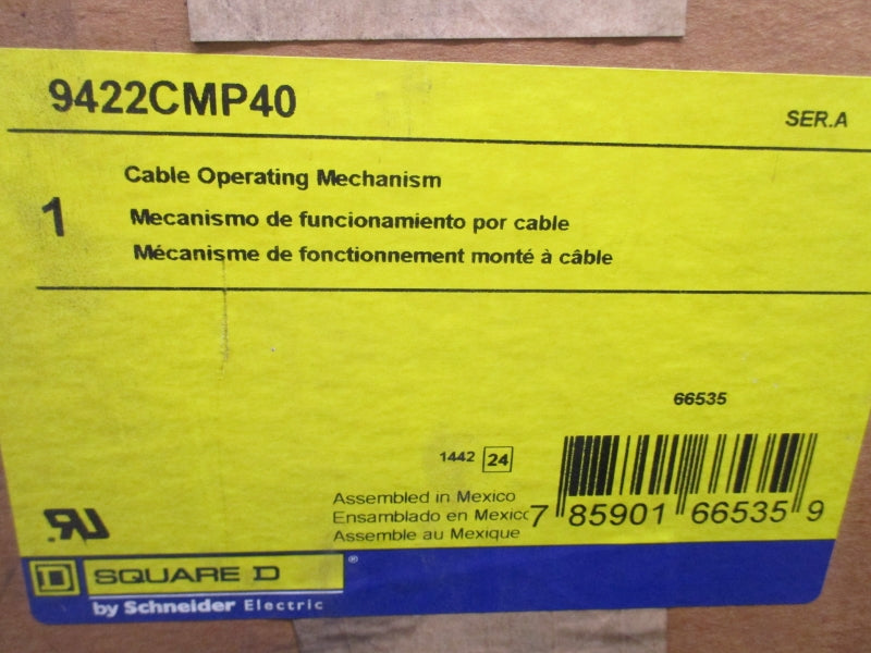SQUARE D 9422CMP40 SER. A NSMP