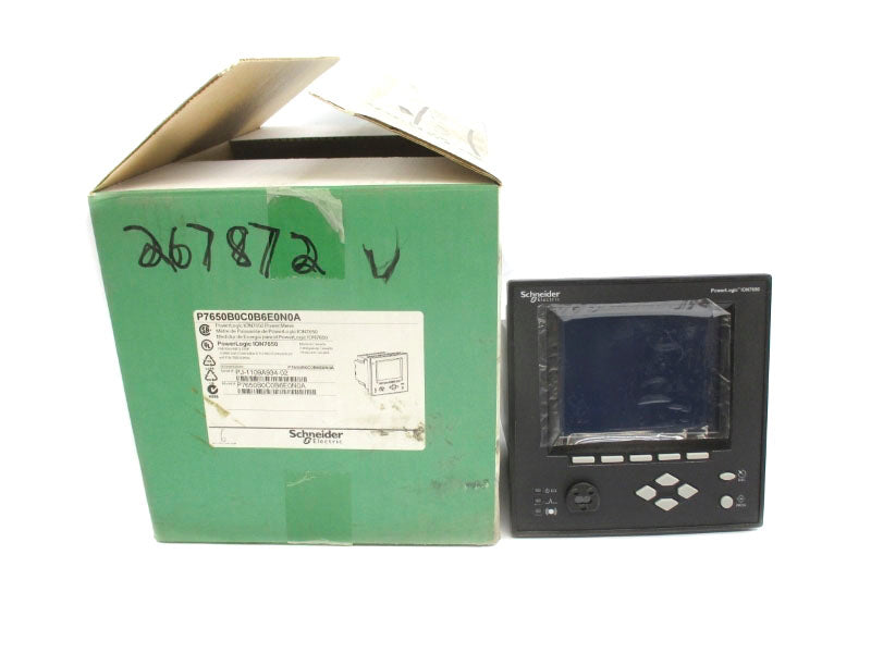 SCHNEIDER ELECTRIC P7650BC0B6E0N0A ION7650 85-240VAC .05-20A NSMP