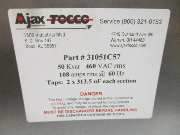 AJAX TOCCO 31051C57 460VAC 108A NSNP