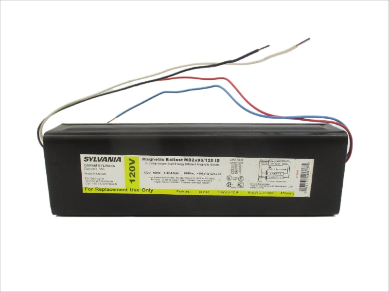 SYLVANIA MB2X96/120IS 120V 1.39A NSNP