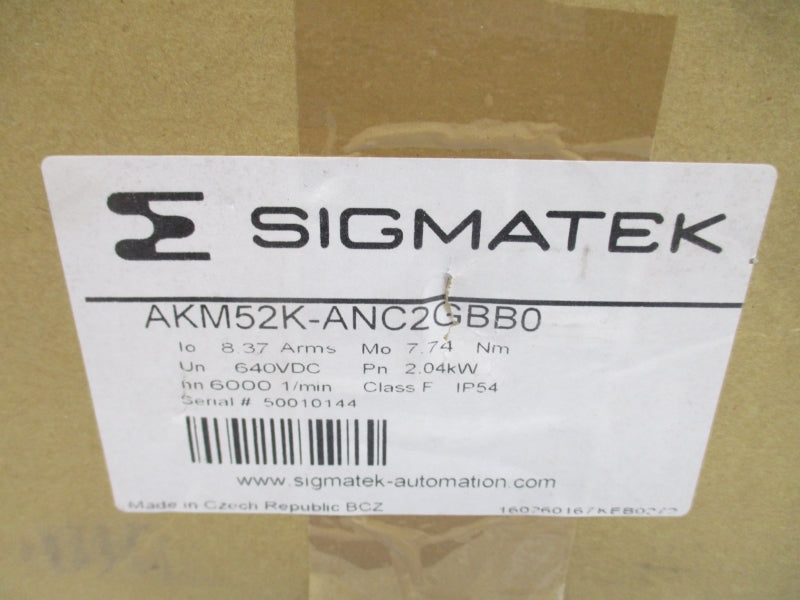SIGMATEK AKM52K-ANC2GBB0 640VDC NSMP