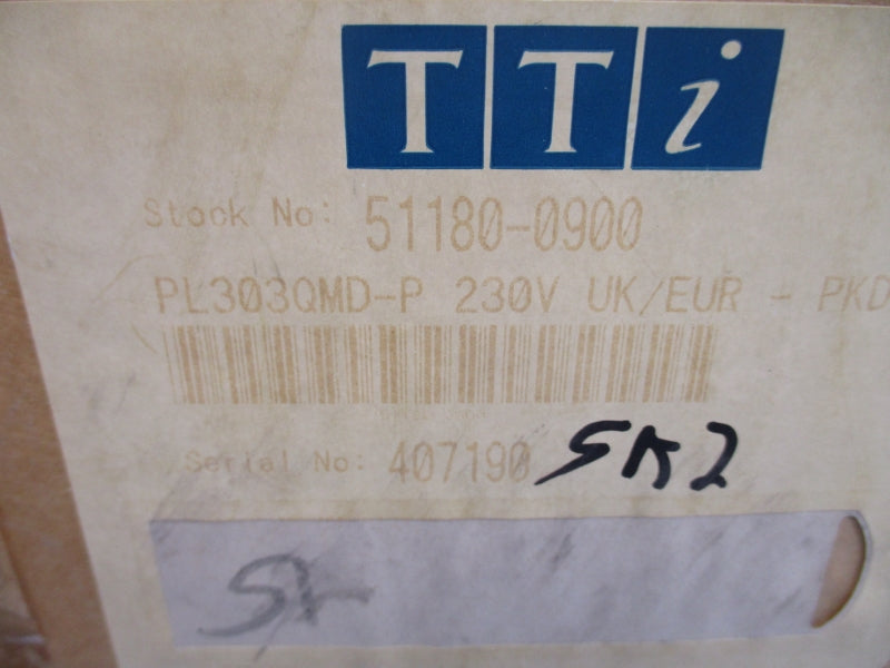TTI PL303QMD-P 51180-0900 230V 1.6A NSMP