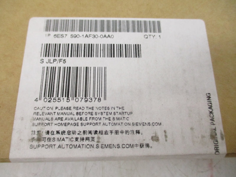 SIEMENS 6ES7590-1AF30-0AA0 NSFS