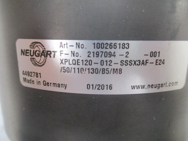 NEUGART XPLQE120-012-SSSX3AF-E24/50/110/130/B5/M8 100266183 NSNP