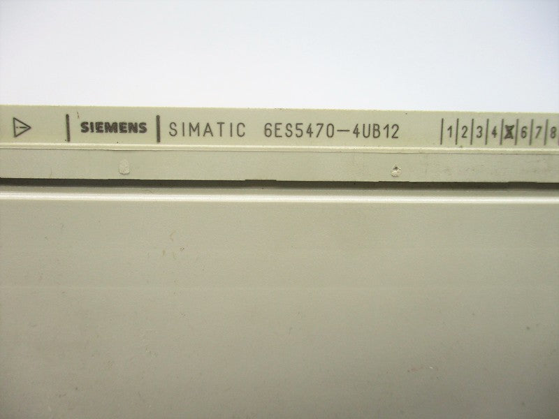 SIEMENS 6ES5470-4UB12 NSNP