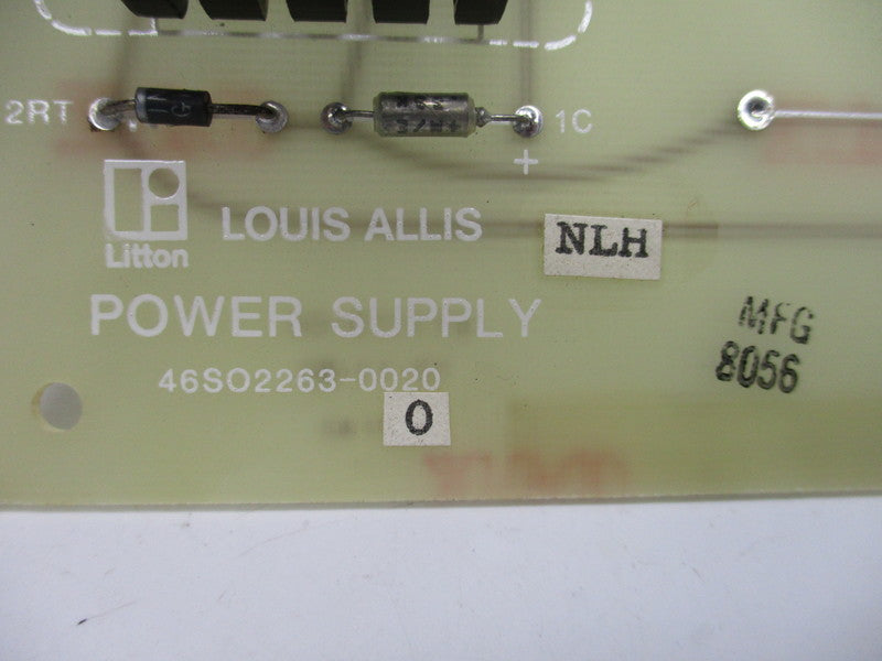 LOUIS ALLIS 46SO2263-0020 NSNP