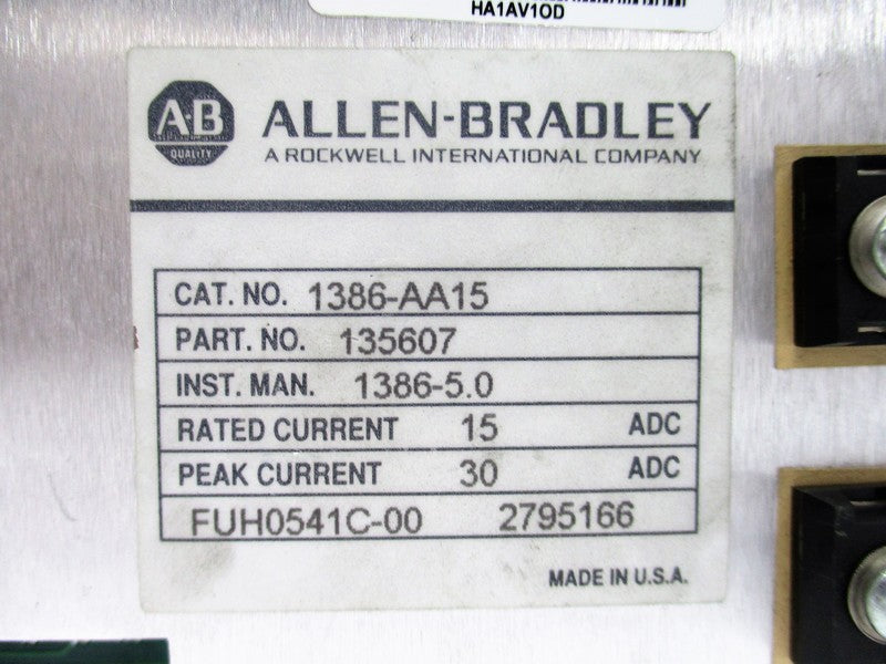 ALLEN BRADLEY 1386-AA15 NSNP