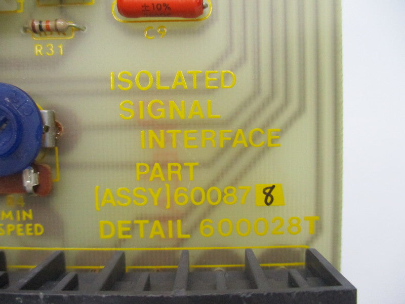 PARAMETRICS 680121 W/ 600878 UNMP