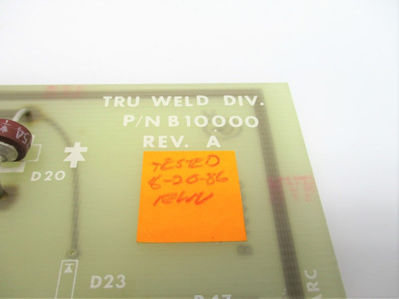 TRUWELD B10000 REV. A NSNP