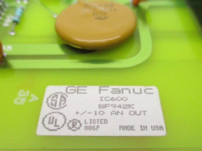 GE FANUC IC600BF942K 10V UNMP