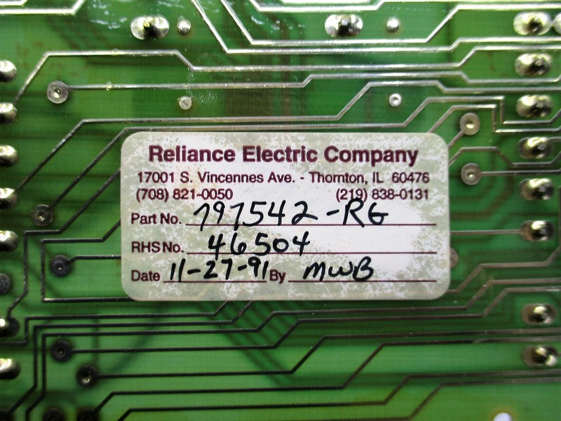 RELIANCE ELECTRIC 0-48652 84543-108A NSNP