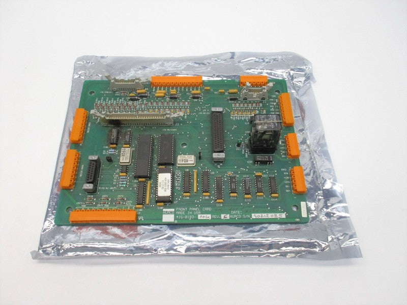 HURCO 415-0193-006 REV. F NSNP