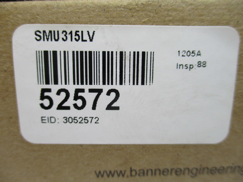 BANNER ENGINEERING SMU315LV 52572 NSMP