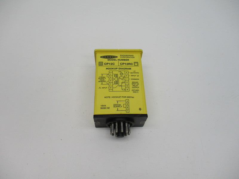 BANNER ENGINEERING CP12RC 250VAC 5A UNMP