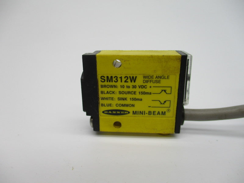 BANNER ENGINEERING SM312W 10-30VDC NSNP