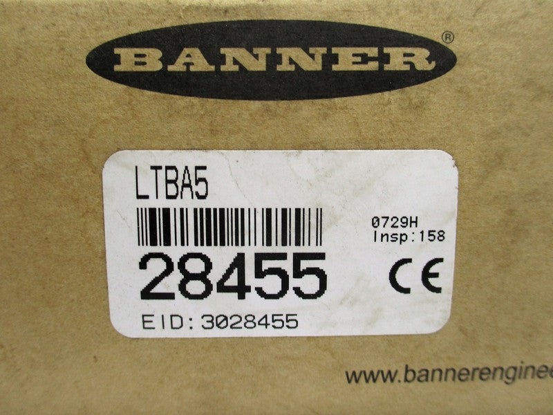 BANNER ENGINEERING LTBA5 28455 NSMP