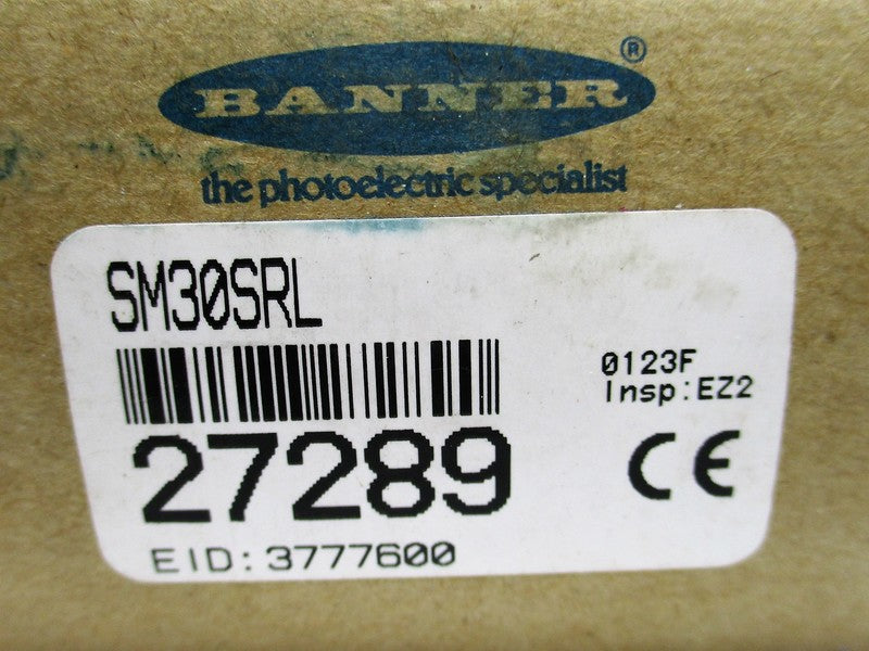 BANNER ENGINEERING SM30SRL 27289 NSMP