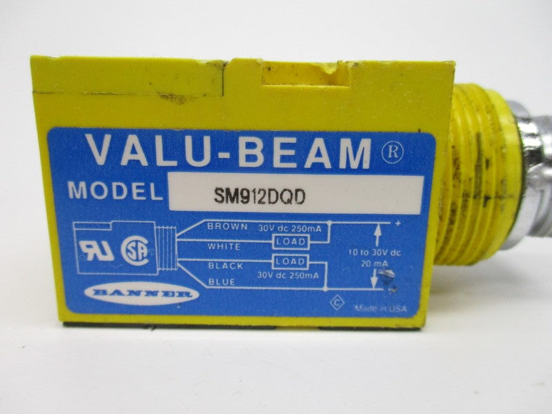 BANNER ENGINEERING SM912DQD UNMP