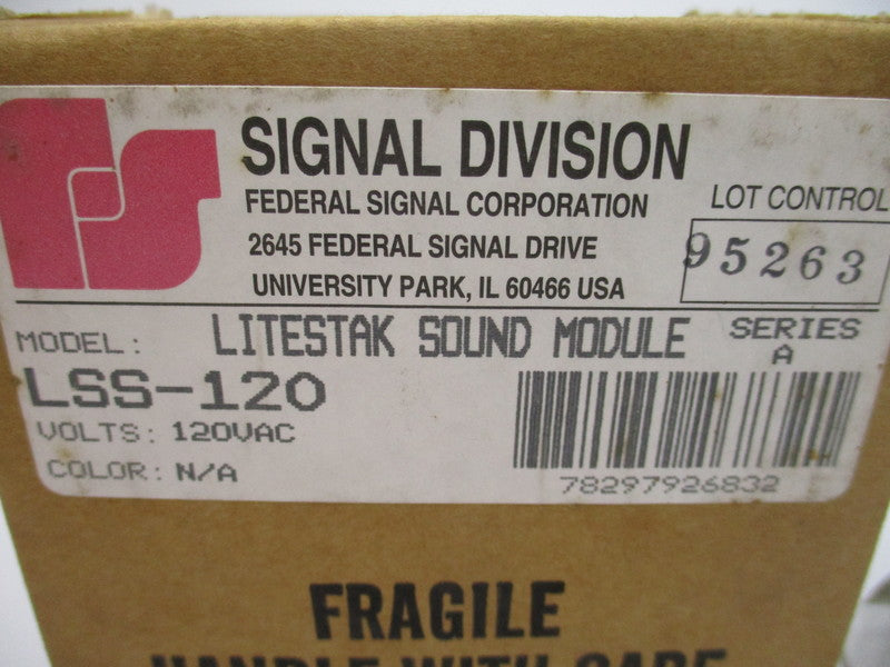 INDUSTRIAL SPARE PART LSS-120 NSMP