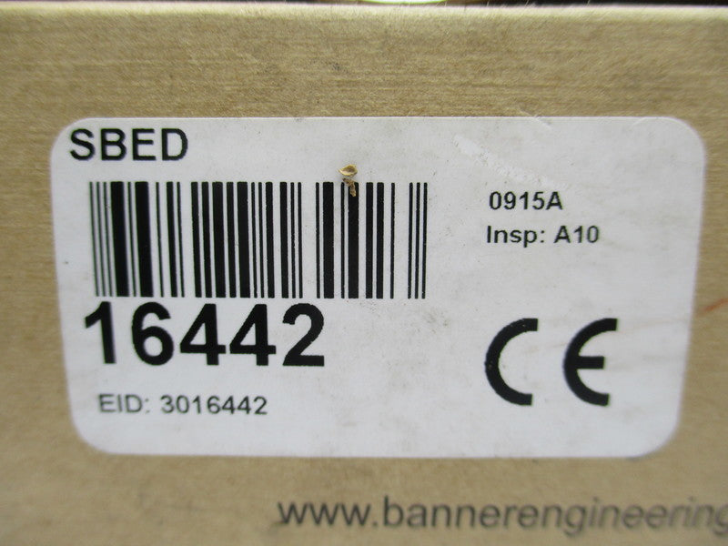 BANNER ENGINEERING SBED 16442 (AS PICTURED) NSMP