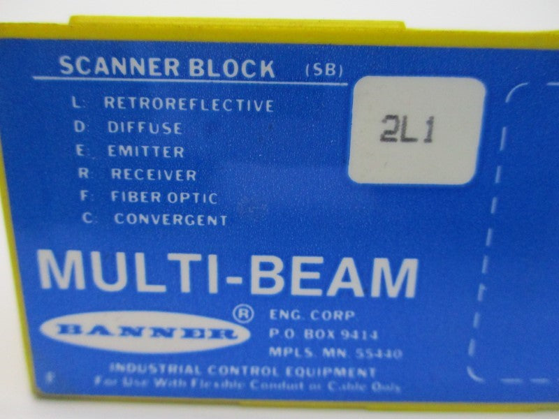 BANNER ENGINEERING SB2L1 (AS PICTURED) UNMP
