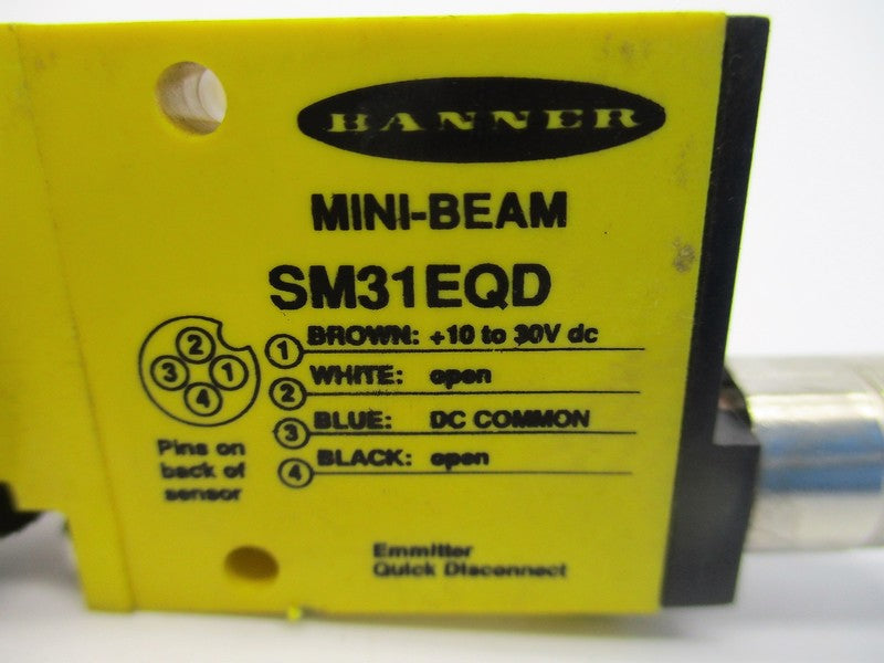 BANNER ENGINEERING SM31EQD 10-30VDC UNMP