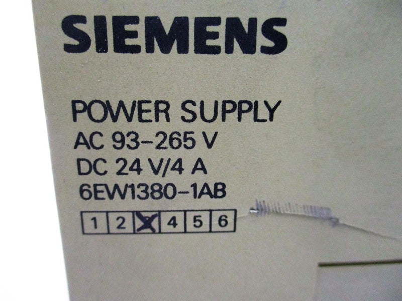 SIEMENS 6EW1380-1AB NSNP
