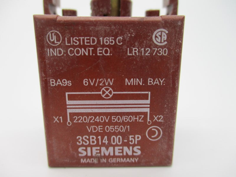 SIEMENS 3SB1400-5P UNMP