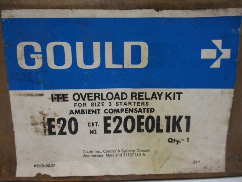 GOULD E20E0L1K1 600V 85-115A NSFS