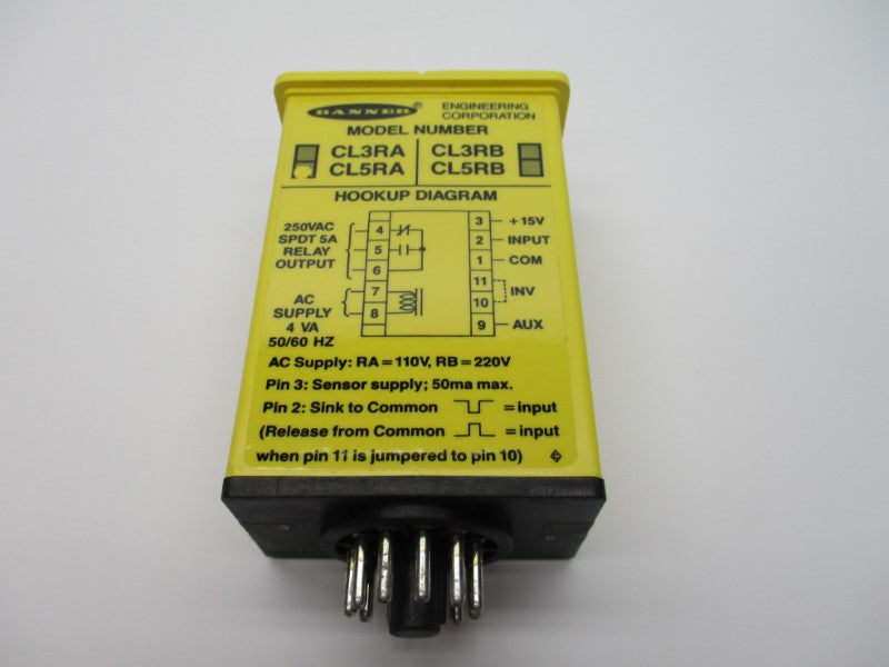 BANNER ENGINEERING CL5RA 105-130VAC UNMP