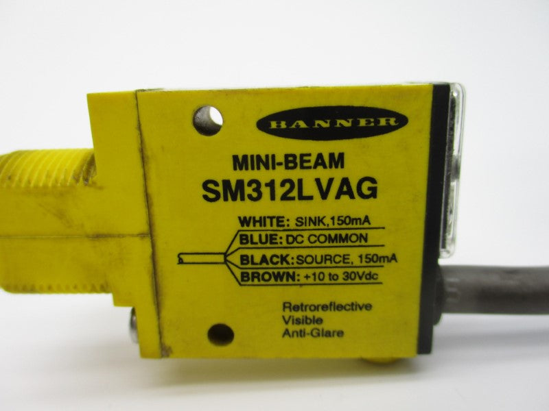 BANNER ENGINEERING SM312LVAG 10-30VDC UNMP