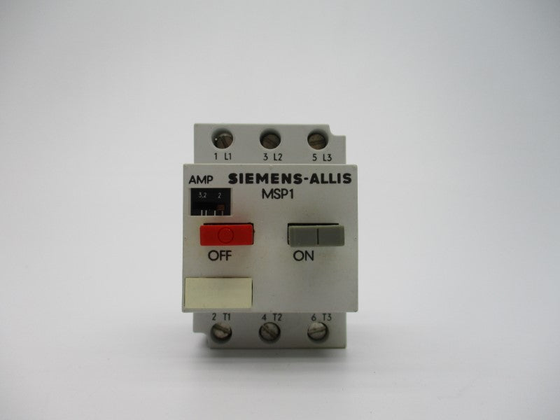 SIEMENS MSP10HA11 600VAC 2.0-3.2A NSNP