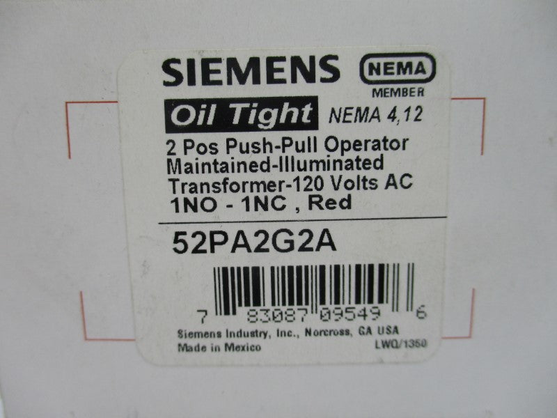 SIEMENS 52PA2G2A NSMP